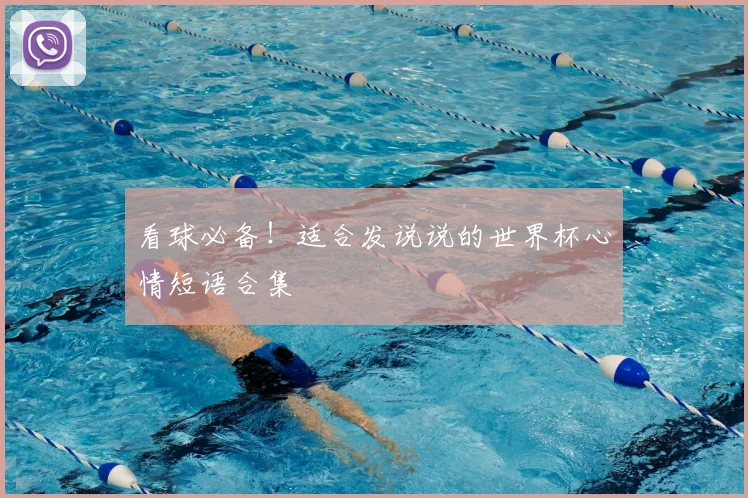 看球必备!适合发说说的世界杯心情短语合集